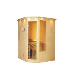Customized Sauna Room Commercial Finland Spruce Wood Sauna For Home 